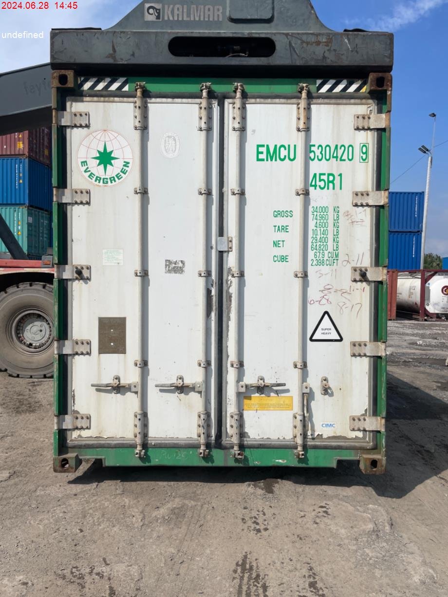 Cửa Container 40RF bằng thép không gỉ